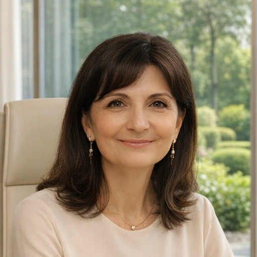 Ritratto professionale, card del team Triotek – profilo finance & administration.